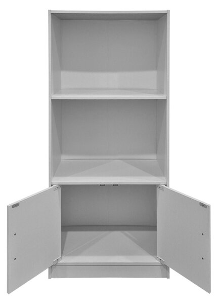 Biblioteca, Tekaro, Alb, 30x60x120 cm