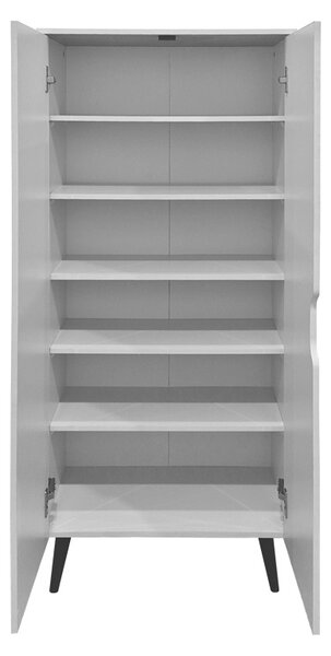 Pantofar, Oufelia, Alb, 32.5x60x134.5 cm
