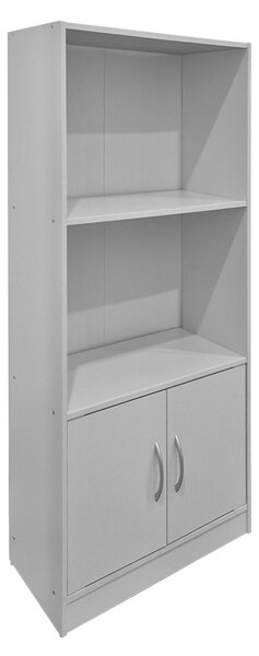 Biblioteca, Tekaro, Alb, 30x60x120 cm