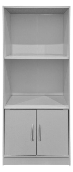 Biblioteca, Tekaro, Alb, 30x60x120 cm