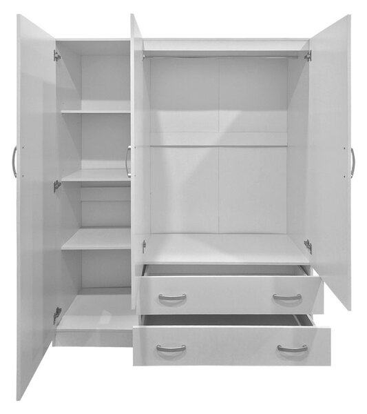 Dulap, Alvia, Alb, 51x150x180 cm