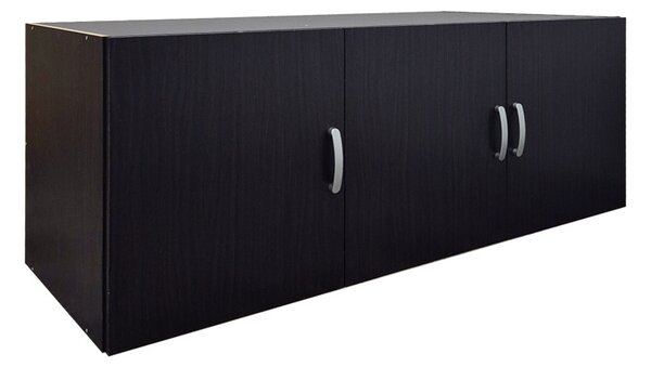 Dulap cu 3 usi, Alvia, Wenge, 51x150x60 cm