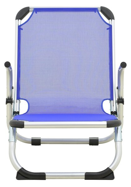 Scaun de plaja cu Spatar Inalt, Playa, Albastru, 72x54x63 cm