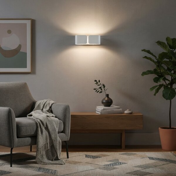 Ideal lux - Aplică perete 2xG9/28W/230V alb