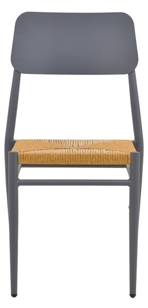 Scaun Stivuibil, Giardino, Antracit, 56x45x82 cm