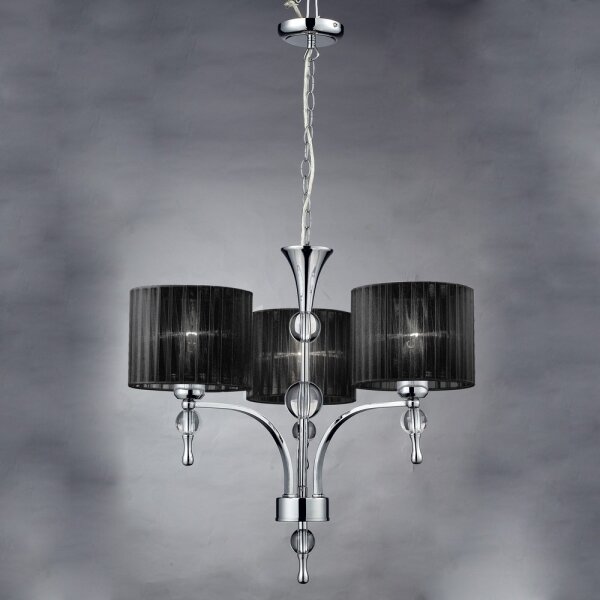 Azzardo AZ0498 - Lustră pe lanț IMPRESS 3xE27/60W/230V