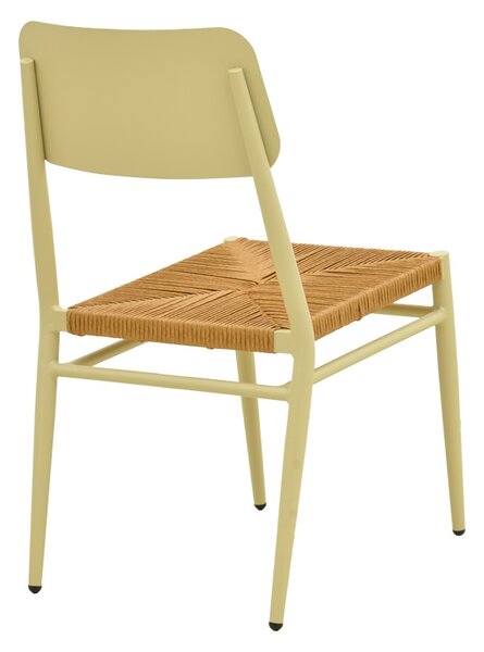 Scaun stivuibil, Giardino, Bej, 56x45x82 cm