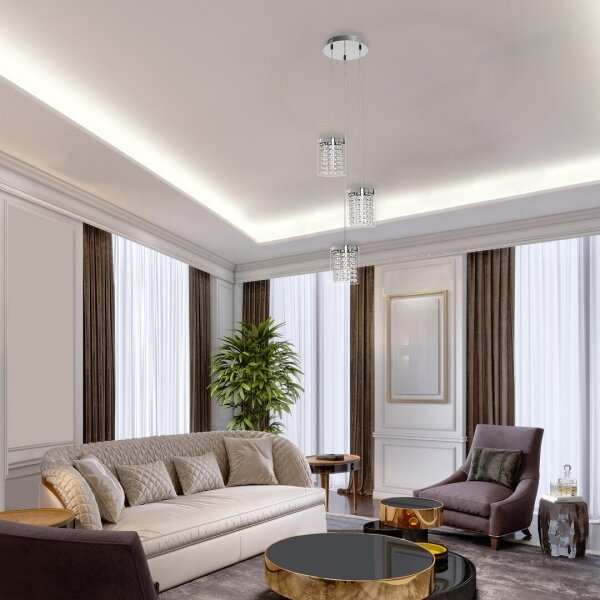 Rabalux 5044 - Lustră LED pe cablu ASTRELLA 3xLED/6W/230V