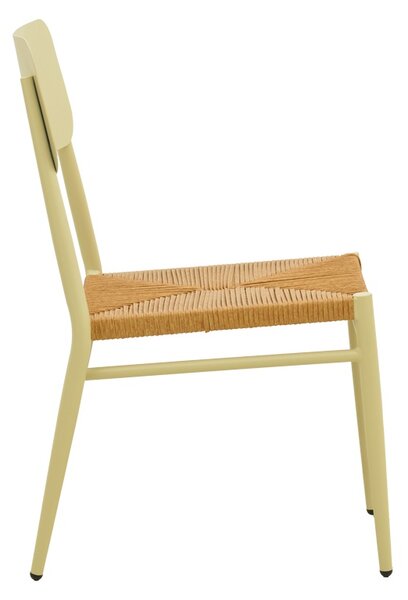 Scaun stivuibil, Giardino, Bej, 56x45x82 cm