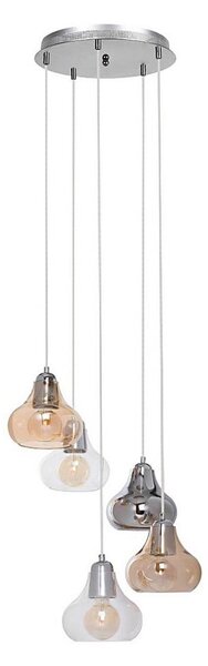 Rabalux 7978 - Lustră pe cablu JEZABEL 5xE27/60W/230V