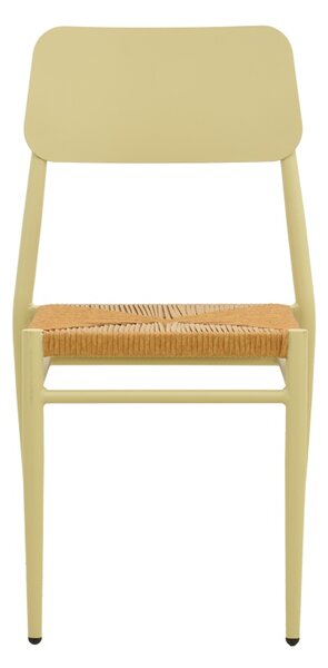 Scaun stivuibil, Giardino, Bej, 56x45x82 cm