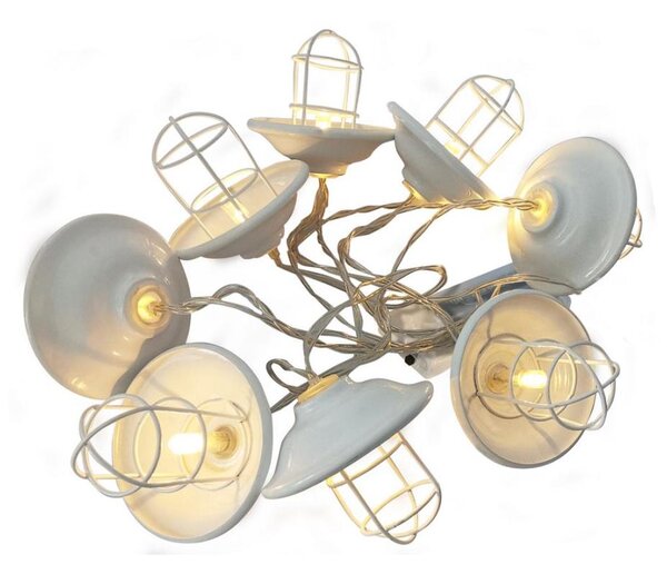 LED Iluminat decorativ exterior LOFT 10xLED/2xAA