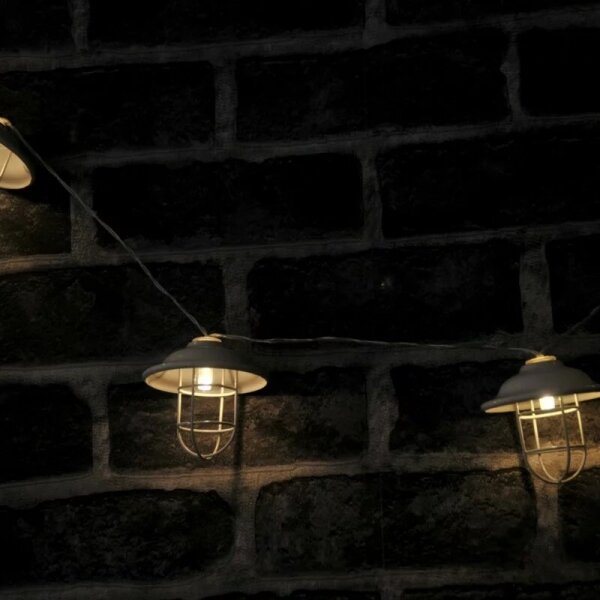 LED Iluminat decorativ exterior LOFT 10xLED/2xAA