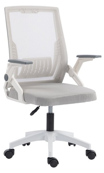 Scaun de birou, Penza, Alb, 58x48x102 cm