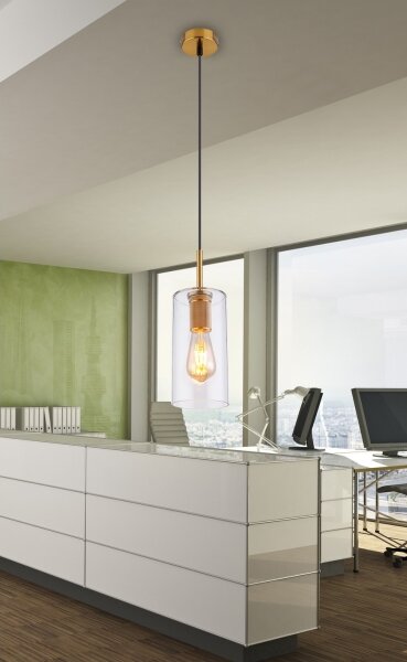 Lustră pe cablu Globo 15460H ADARA 1xE27/60W/230V