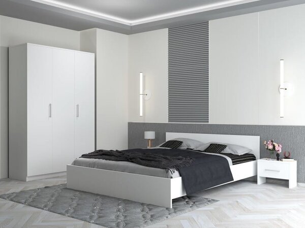 Set dormitor Practic 3U, Alb