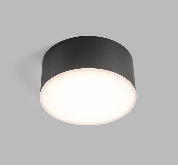 Plafonieră LED LED2 BUTTON LED/17W/230V antracit