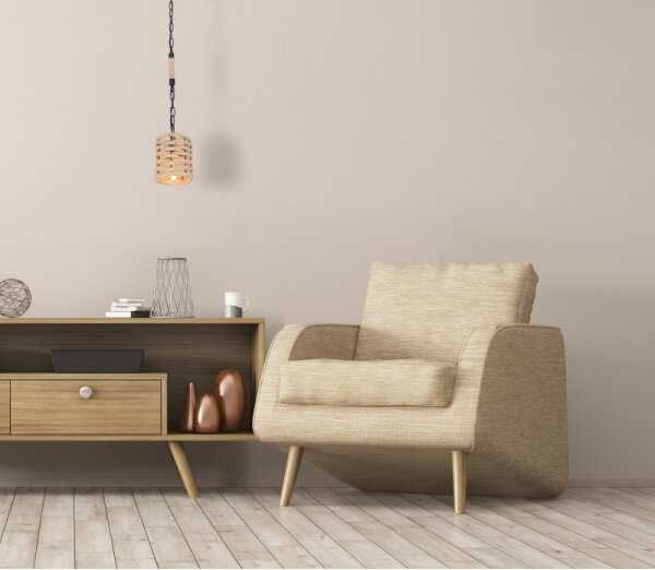 Lustră pe lanț HALIA 1xE27/60W/230V d. 15 cm Globo 15679H