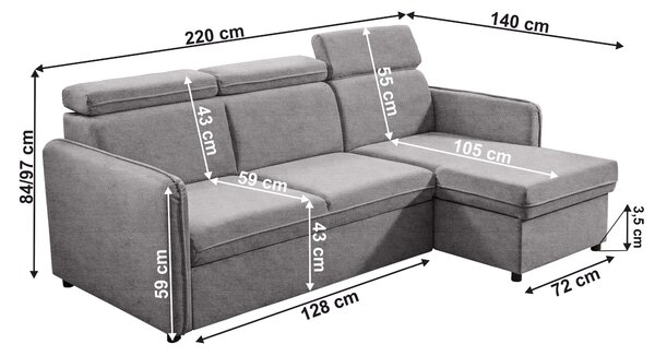 Colțar extensibil Atres (enjoy new 21) . 1063789