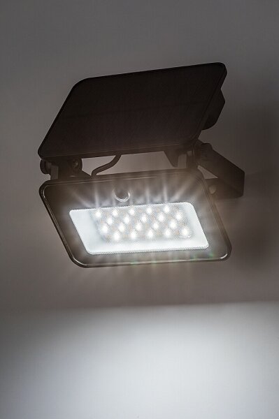Rabalux 77159 LED proiector solar cu senzor LED 6W 3,7V 3000-6500K IP65