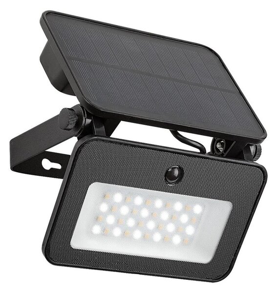 Rabalux 77159 LED proiector solar cu senzor LED 6W 3,7V 3000-6500K IP65