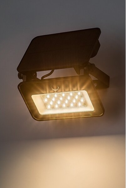Rabalux 77159 LED proiector solar cu senzor LED 6W 3,7V 3000-6500K IP65