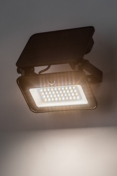 Rabalux 77159 LED proiector solar cu senzor LED 6W 3,7V 3000-6500K IP65