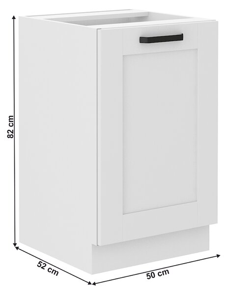 Dulap pentru chiuvetă Lesana 1 (alb) 50 ZL 1F BB . 1063896