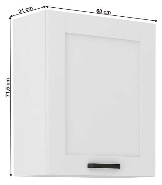 Dulap superior Lesana 1 (alb) 60 G-72 1F . 1063899