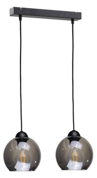 Lustră pe cablu UNO 2xE27/60W/230V neagră