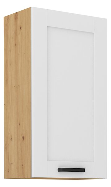 Dulap superior Lesana 2 (alb + stejar artisan) 50 G-90 1F . 1063968
