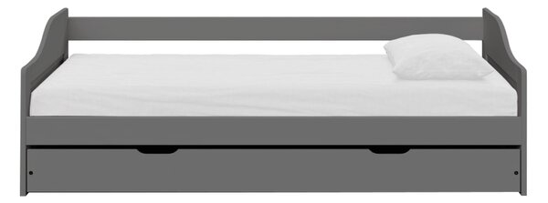 Pat cu pat suplimentar extensibil Lusid (gri) . 1064007