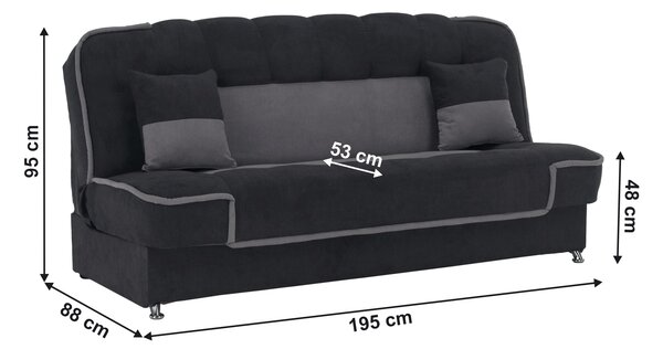 Canapea extensibilă Petras (soro 90 + soro 97) . 1064050
