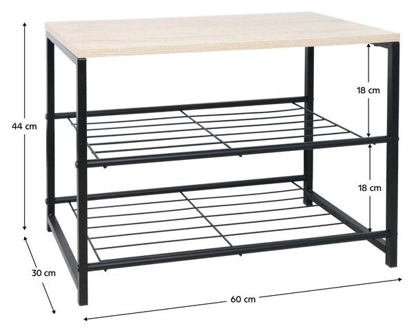 Pantofar, 2 rânduri Tamis (negru + natural). 1064102