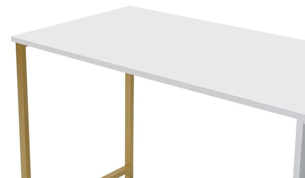 Birou Twin Study Desk Alb