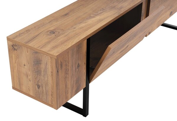 Comoda TV Serenity Natural cu Negru