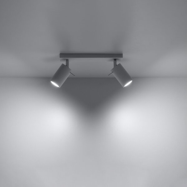 Lustra Ring Alb 30x6x16 cm