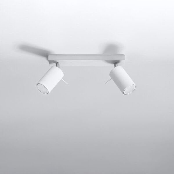 Lustra Ring Alb 30x6x16 cm