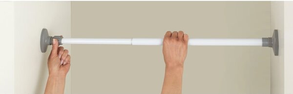 Tijă extensibilă Wenko Hercules, lungime maximă 80 cm