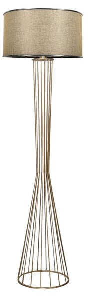 Lampa De Podea Minnette Bej-Auriu-Argintiu 38x155 cm