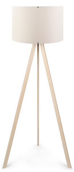 Lampa De Podea Tesally Crem-Stejar 38x140 cm