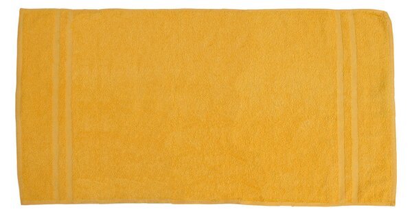 Prosop BASIC DUAL 50 x 100 cm galben, 100% bumbac