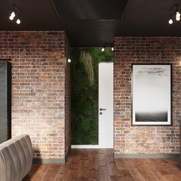 Lustra Fornes Negru 40x6x13.5 cm