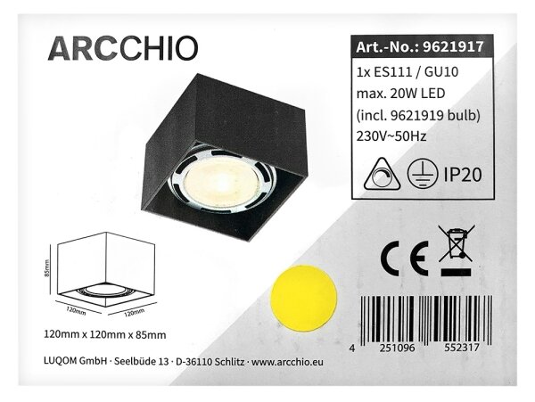 LED Spot MABEL 1xGU10/ES111/11,5W/230V Arcchio