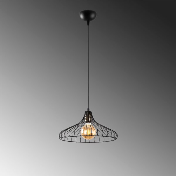Lustra Depay Negru 36x36x120 cm