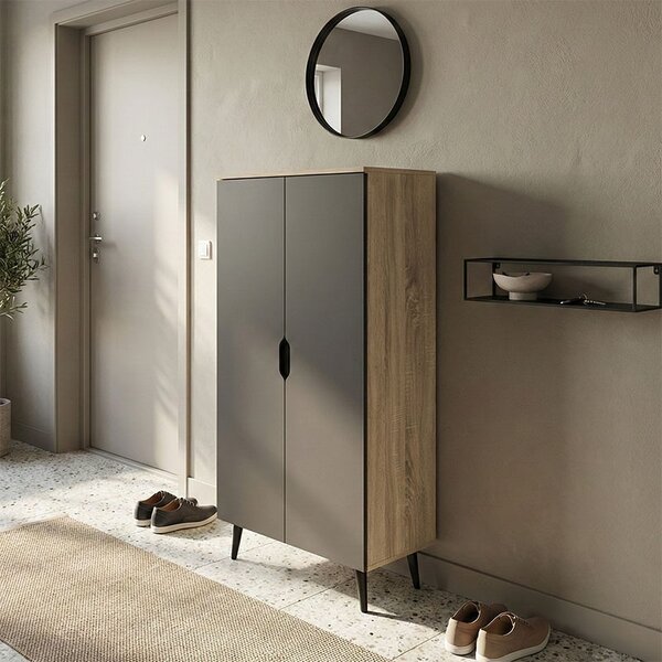 Pantofar, Oufelia, Negru, 32.5x60x134.5 cm