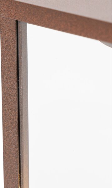 Lampă industrială de exterior în picioare ruginiu maro 40 cm IP44 - Charlois
