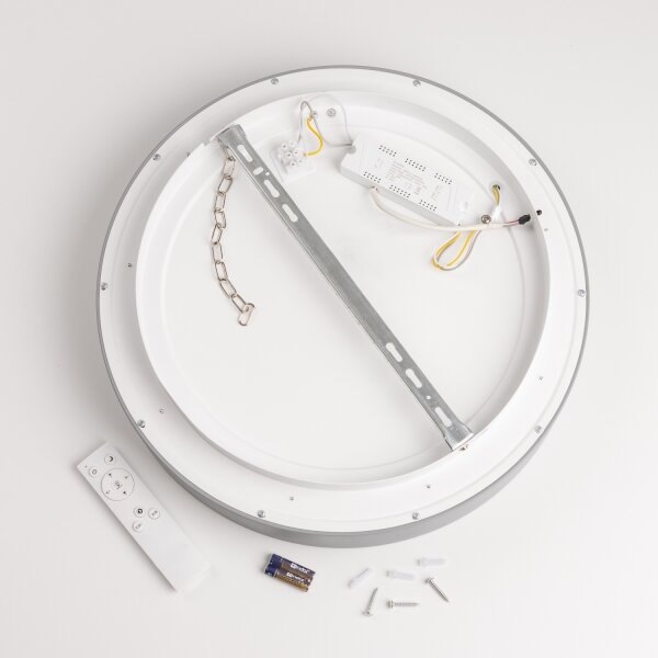 Brilagi - Plafonieră LED reglabilă/40W/230V 3000-6500K gri + telecomandă