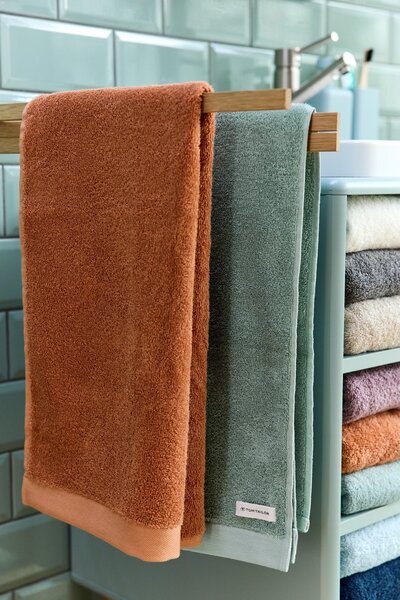 Prosop Tom Tailor Warm Coral , 50 x 100 cm, set de2 buc., 50 x 100 cm