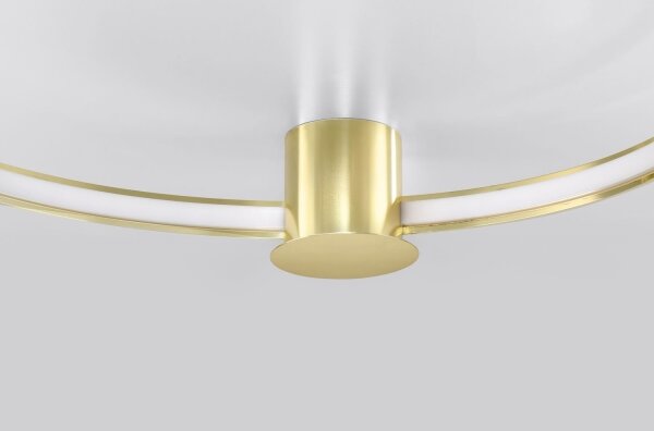 Plafonieră LED RIO LED/50W/230V CRI90 3000K d. 78 cm auriu Thoro TH.252